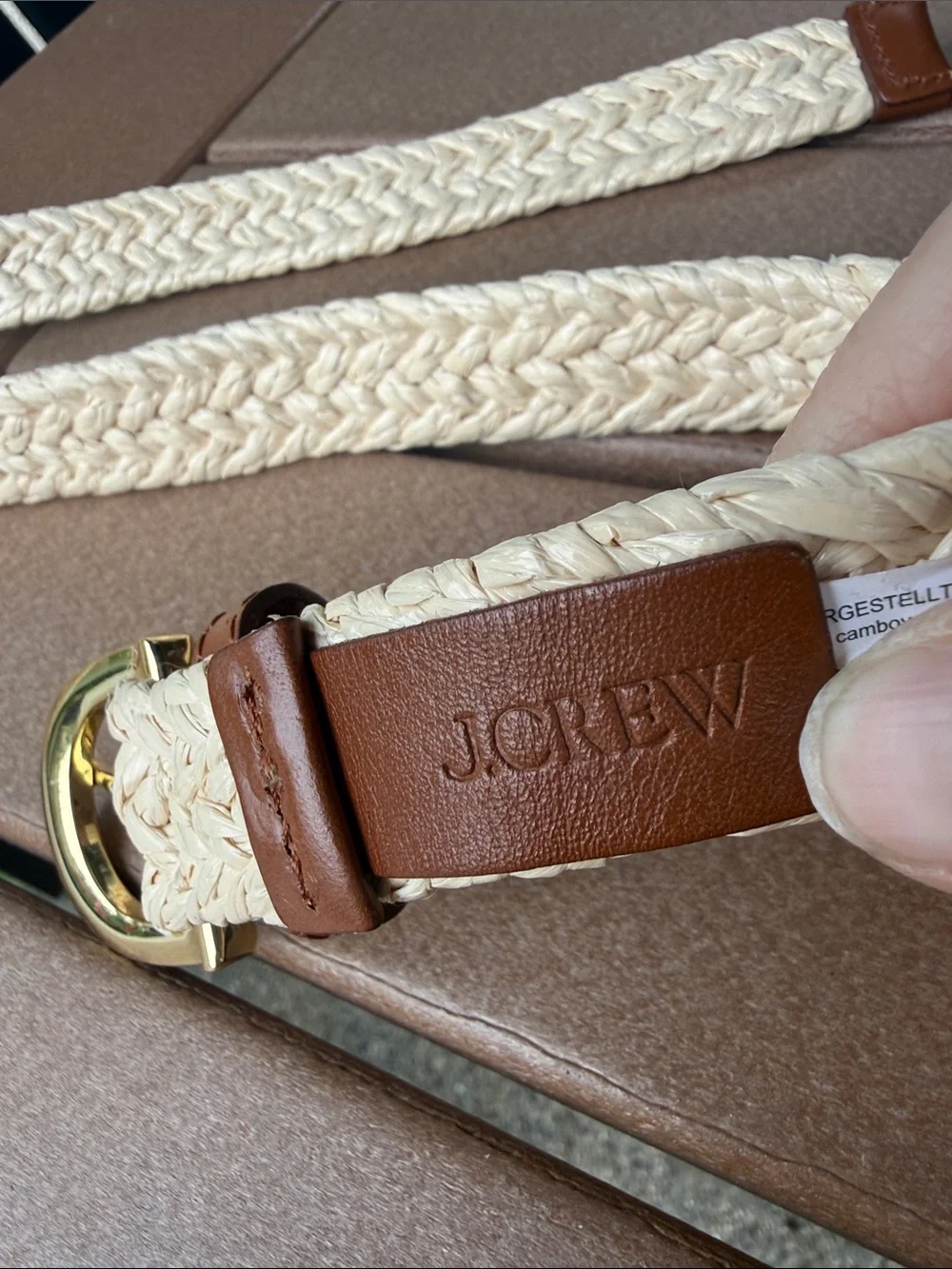 J. Crew Classic Woven Belt - Picture 3 of 5